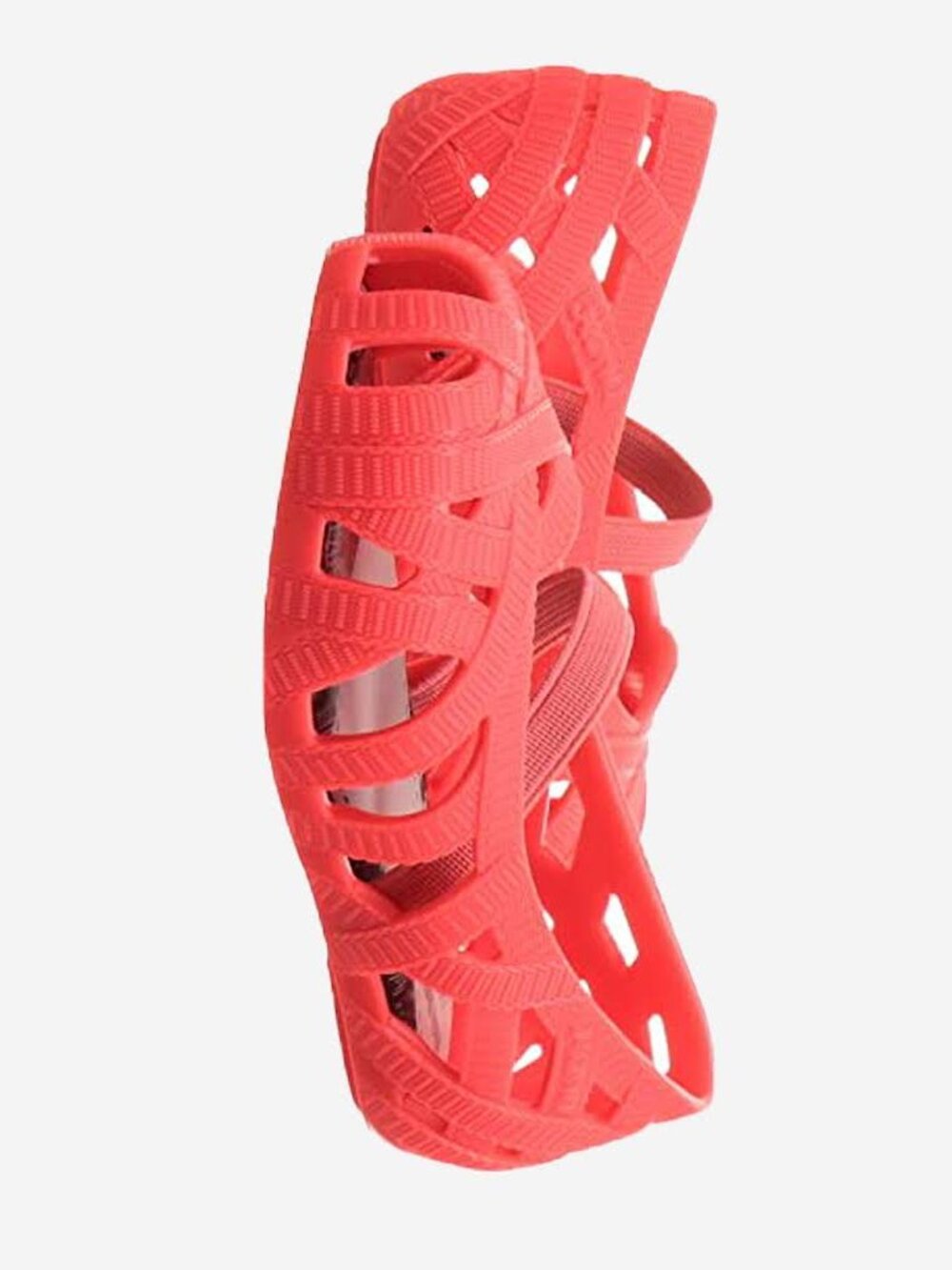 Mini Melissa + Jason Wu BRIGHT CORAL MARY JANE SHOES SIZE 9